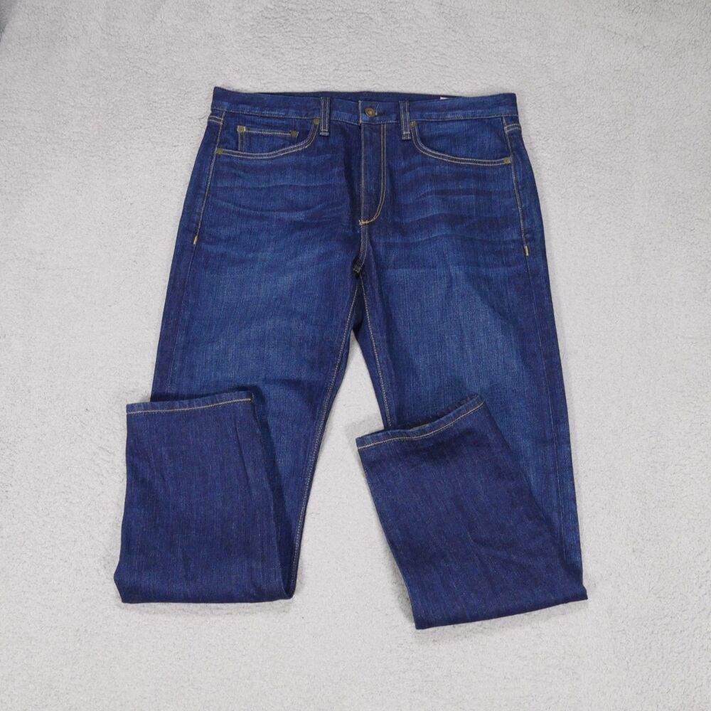 Rag & Bone Jeans Mens 34x29 Dark Wash Denim Fit 2 Slim - Picture 2 of 16